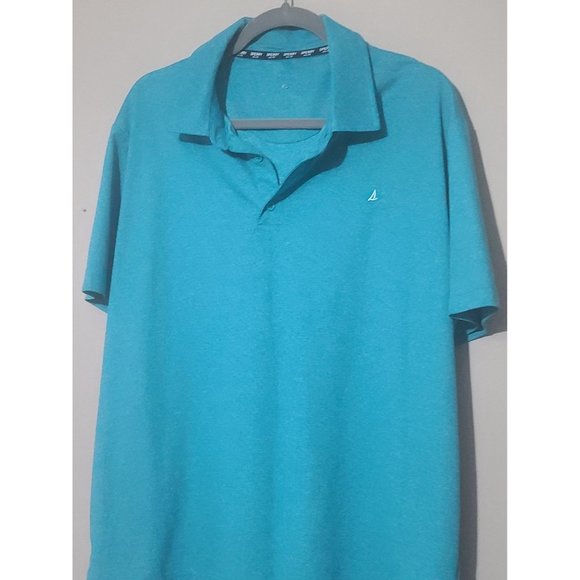 Sperry Men's Polo Shirt Short Sleeve Size Large (L) Jade - Picture 1 of 2